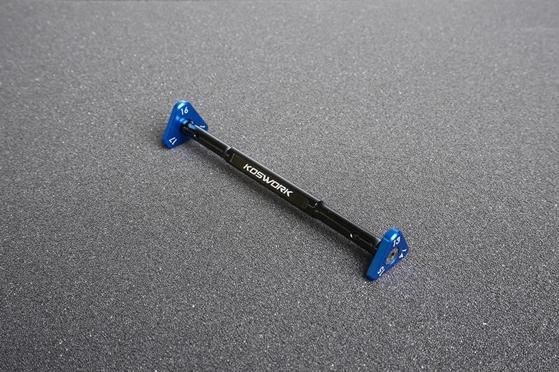 Buggy Ride Height Ruler: Aluminum Precision 13-18mm. Dial in Your RC's Performance!
