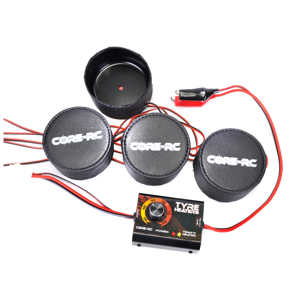 Hot Laps Ahead: 1/10 Touring Car Tire Warmer Kit Ready To Roll Out Serious Grip.